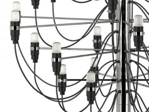 flos 2097 chandelier 3D Model