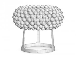 foscarini caboche lamps 3D Модель