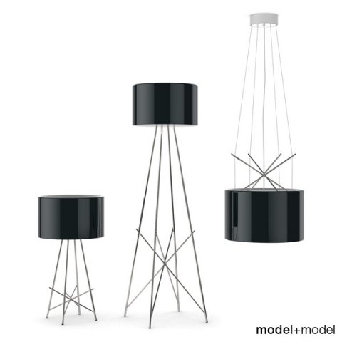flos ray lamps collection Modelo 3D .c4d .max .obj .3ds .fbx .stl .blend 