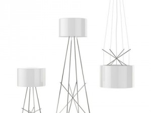 flos ray lamps collection Modelo 3D