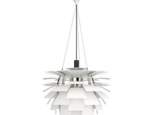 louis poulsen ph artichoke suspension lamp Model 3D