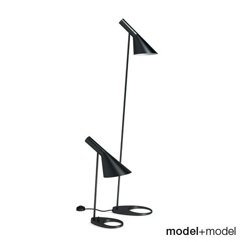 Louis Poulsen AJ lumin&aacute;rias de ch&atilde;o e mesa Modelo 3D .c4d .max .obj .3ds .fbx .stl .blend 