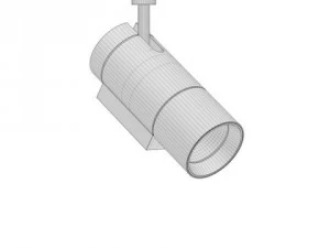 zumtobel arcos track spotlights 3D Model