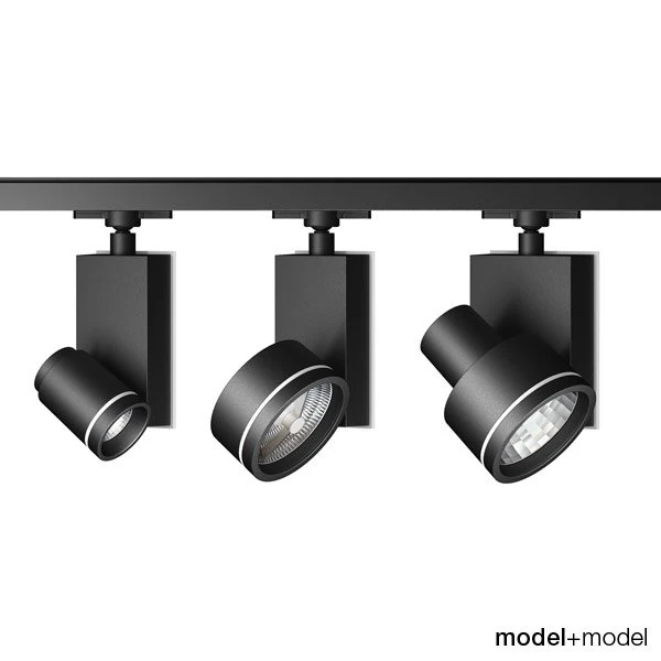 artemide architectural picto track spotlights 3D Model .c4d .max .obj .3ds .fbx .stl .blend 