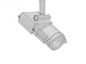 artemide architectural oto track spotlghts 3D 모델
