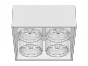 artemide architectural nothing ceiling spotlights collection 3D Model