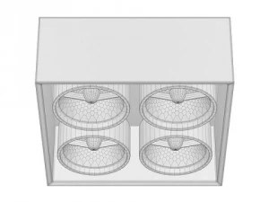artemide architectural nothing ceiling spotlights collection 3D Model