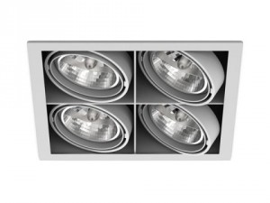 delta light grid in spotlights collection 3D Model