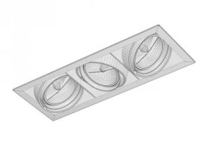 delta light grid in spotlights collection 3D Model