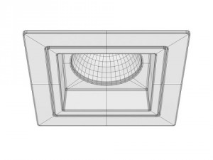 recessed spotlights collection Model 3D