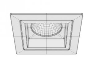 recessed spotlights collection 3D Model