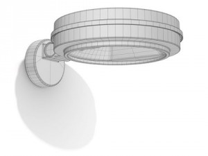 bega wall floodlight Modelo 3D
