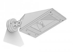 iguzzini iteka wall floodlight 3D Model