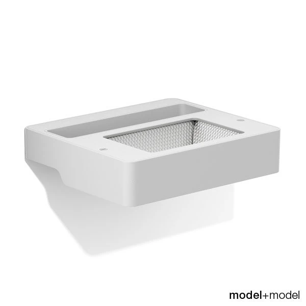 artemide architectural square wall lamp 3D Model .c4d .max .obj .3ds .fbx .stl .blend 