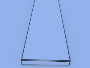 wooden plank 3Dモデル