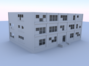 office building 3Dモデル
