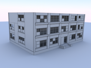 office building 3Dモデル
