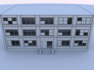 office building 3Dモデル