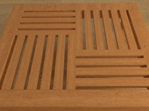wooden table 3D Model