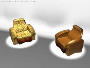 ed2chair Model 3D