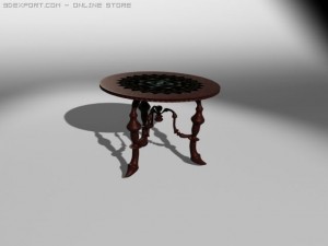 edteatable 3D-Modell