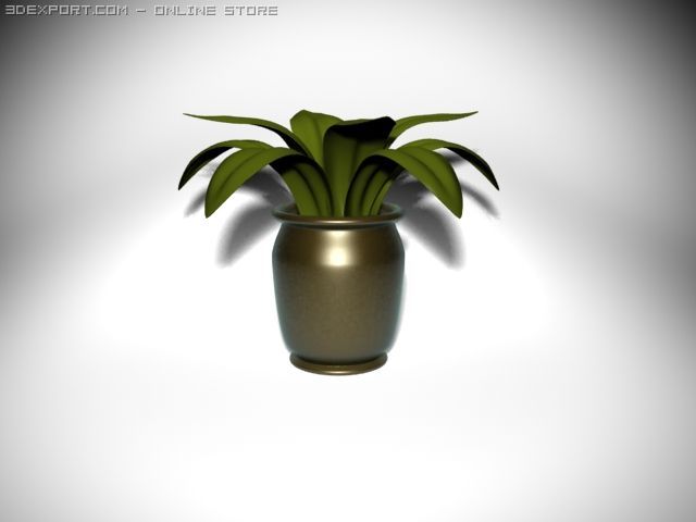 edsimplehomeflower 3D Model .c4d .max .obj .3ds .fbx .stl .blend 