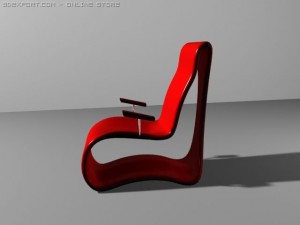 edplasticchairmodern Model 3D