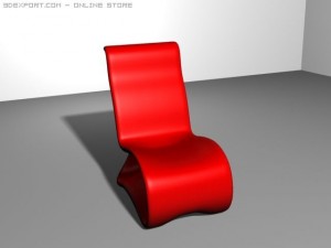 edplasticchairmodern Model 3D