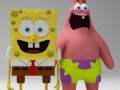 sponge bob and patrick 3D Модель