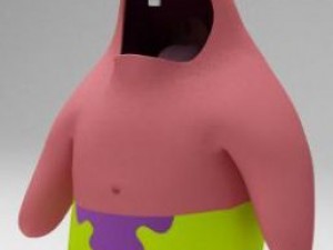sponge bob and patrick 3D मॉडल