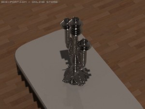 candlestick 3D Model