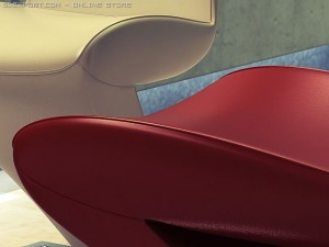 rolf benz 7800 chair 3D 모델