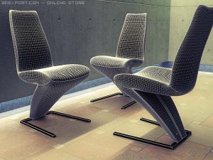 rolf benz 7800 chair 3D 모델