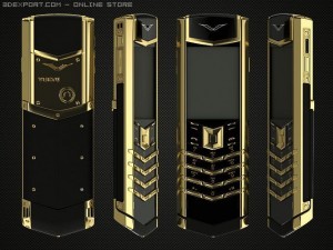 vertu signature s gold Model 3D