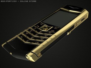vertu signature s gold Model 3D