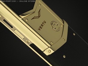 vertu signature s gold Model 3D
