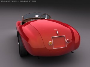 1948 ferrari 166 mm barchetta 3D Model