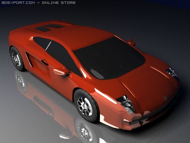 lomborghini 3D Model .c4d .max .obj .3ds .fbx .stl .blend