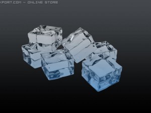 ice cubes 3D Модель