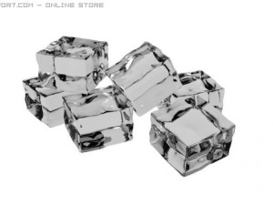 ice cubes 3D 模型