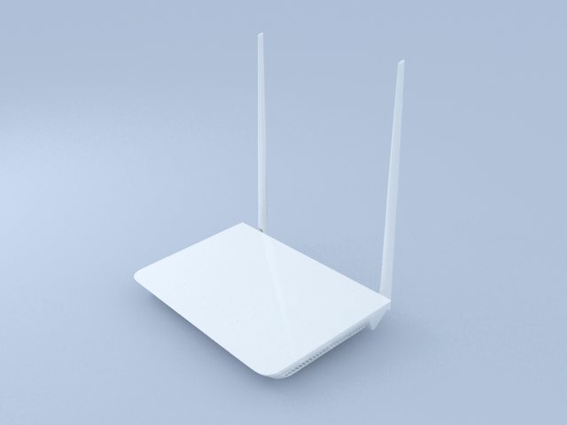 wi-fi router Modèle 3D .c4d .max .obj .3ds .fbx .stl .blend 