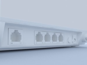 wi-fi router Modèle 3D