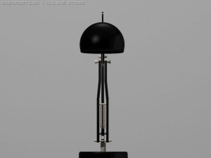 black lamp 3D Модель