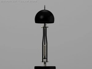 black lamp 3D Model