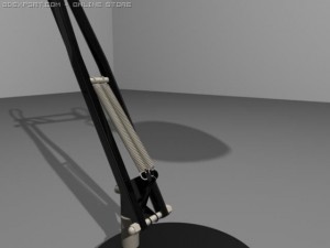 black lamp 3D Модель
