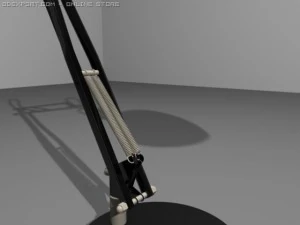 black lamp 3D Model