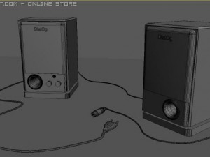 loudspeakers dialog Modelo 3D