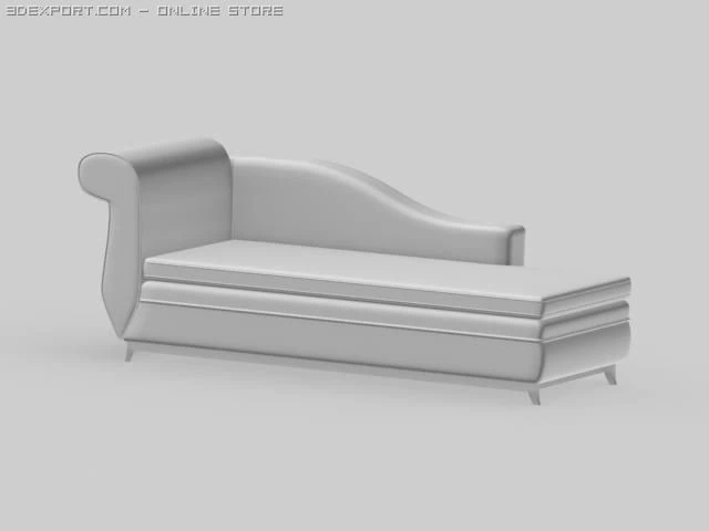kushetka georgetown 3D Model .c4d .max .obj .3ds .fbx .stl .blend 