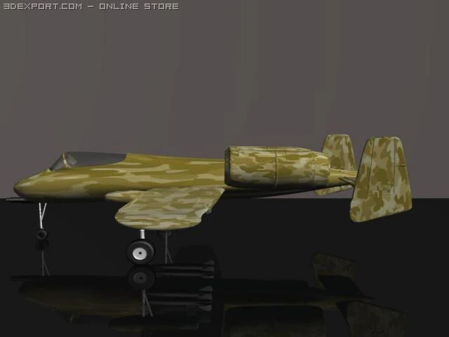 a10 warthog 3D Model .c4d .max .obj .3ds .fbx .stl .blend