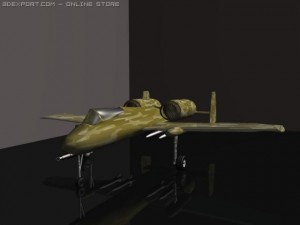 a10 warthog 3D Model